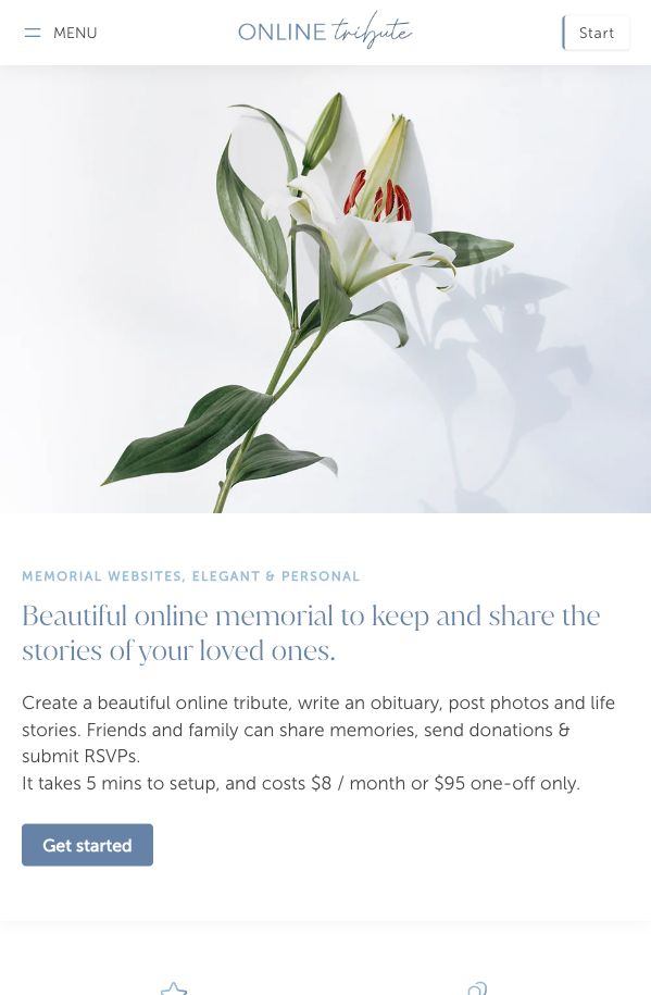 Online-Tribute 首页截图